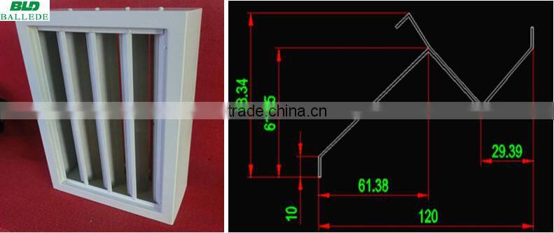 high strength storm louver shutter door