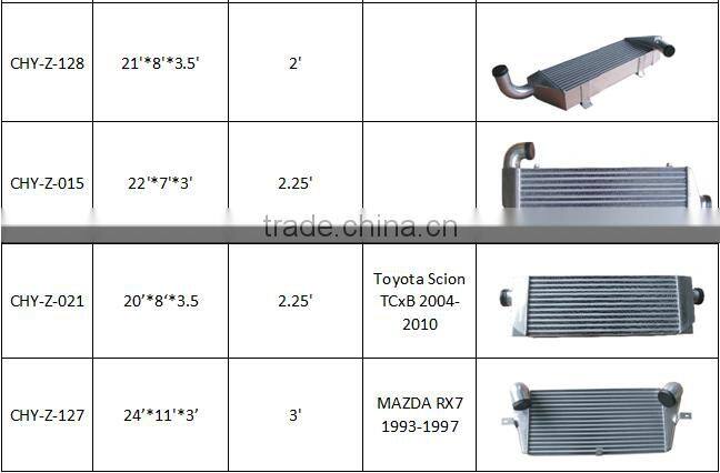 racing car front mount universal Intercooler