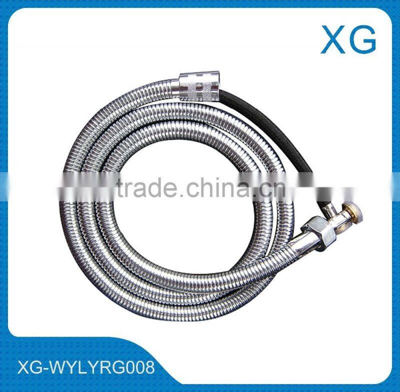 New design stainless steel flexible spring shower hose/flexible extension shower hose/High quality spring steel shower hose