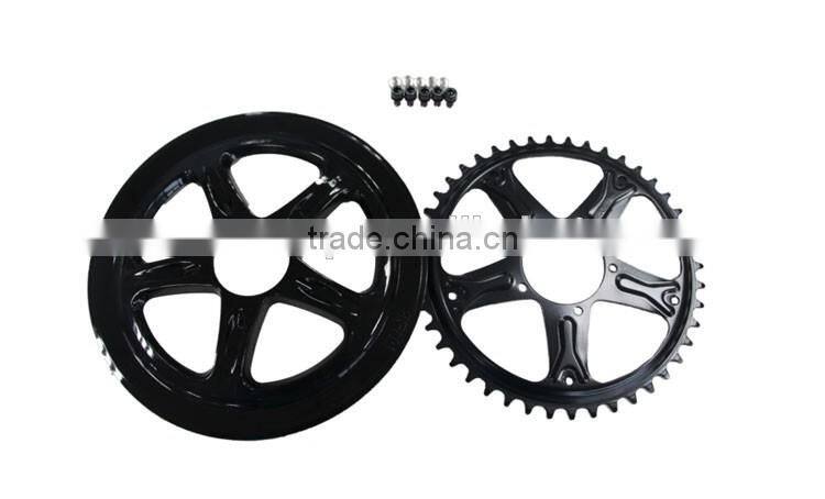 changzhou electric bike 8fun 350w mid drive motor kits with lithium battery