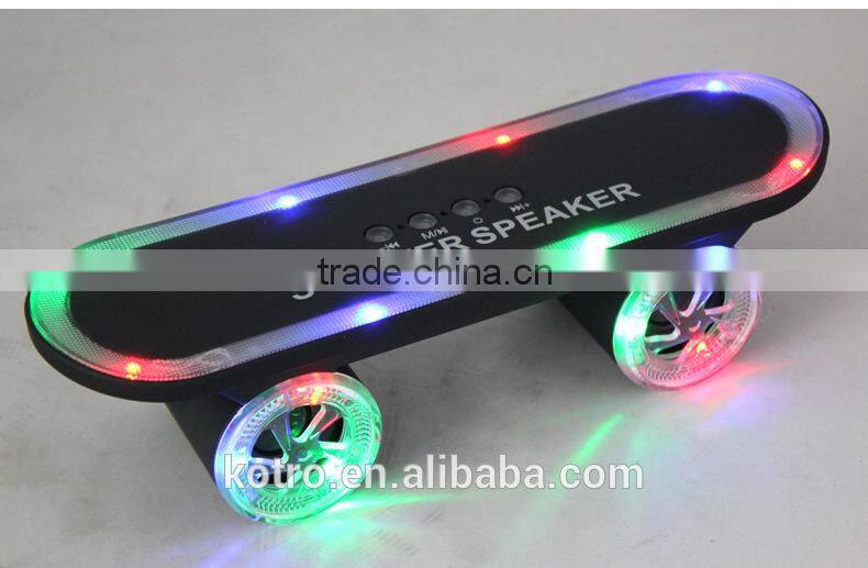 The Newest Hot Selling Scooter Bluetooth Speaker ,Led Speaker ,Scooter Led Light Speaker