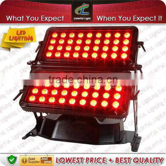Waterproof IP65 72pcs x 10W RGBW 4-in-1 led pr city color light