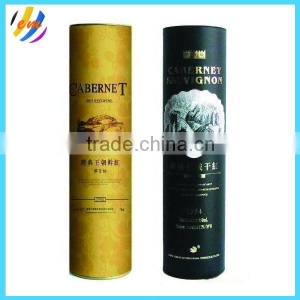 High end paper wine canister package