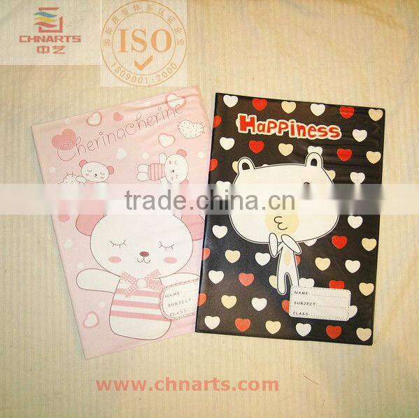 printed PVC book Binding Cover