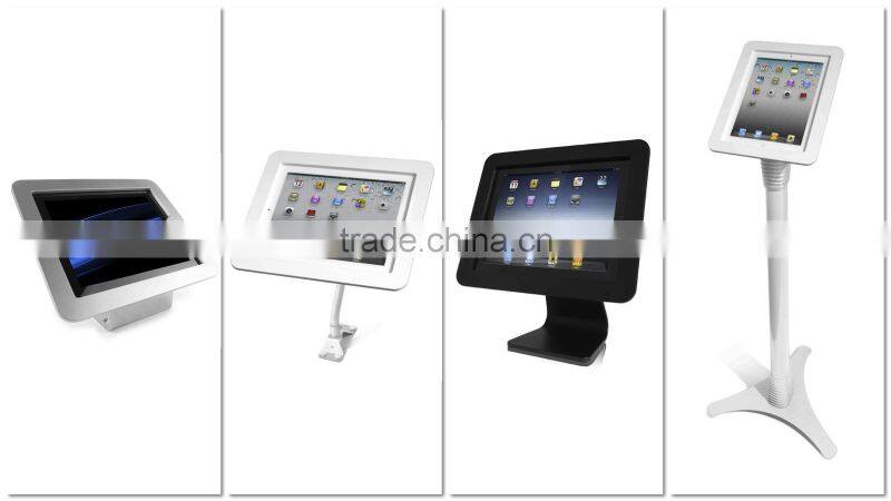 2014 Portable Metal tablet enclosure/android tablet kiosk enclosure/metal lockable tablet holder
