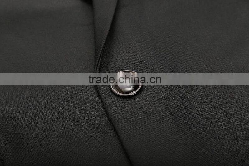 2016 Wholesale Mens Slim Fit Casual One Button Blazer Jacket