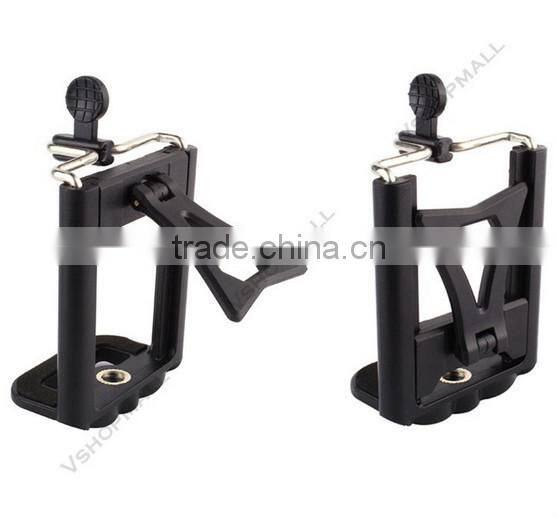 wirless Self-lock Extendable Monopod + Tripod Mount Adapter + Phone Clip Holder for GoPro Camera for iPhone Samsung Phone