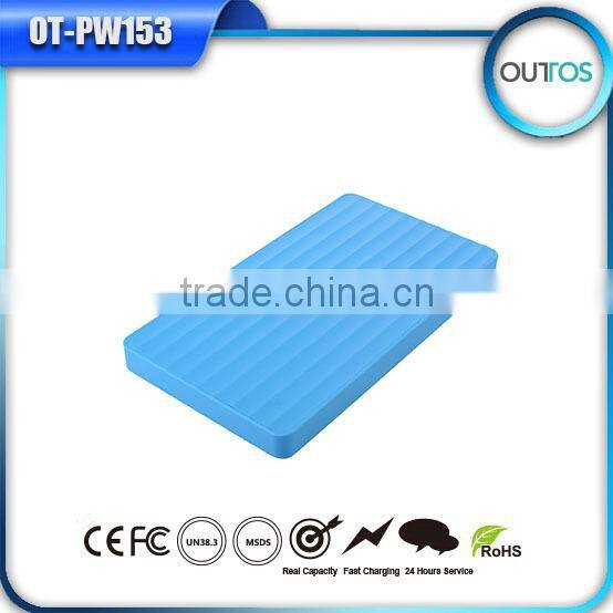 Wholesale Shenzhen mobile power supply slim polymer power bank 4000mah