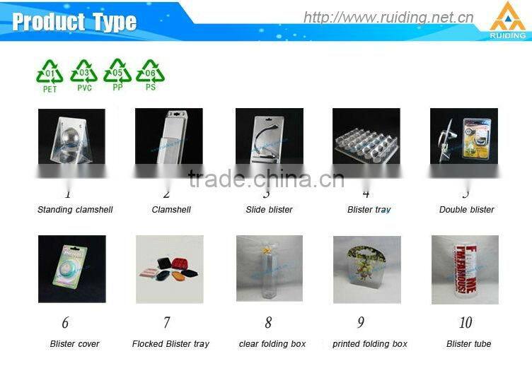 retail blister light box for glove packing