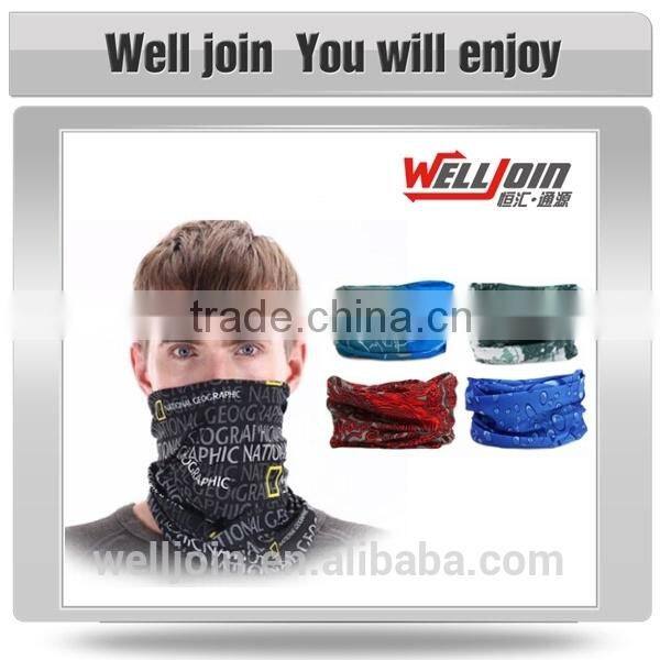 Cheap Multifunction Printed Logo Seamless Polyester Bandanas