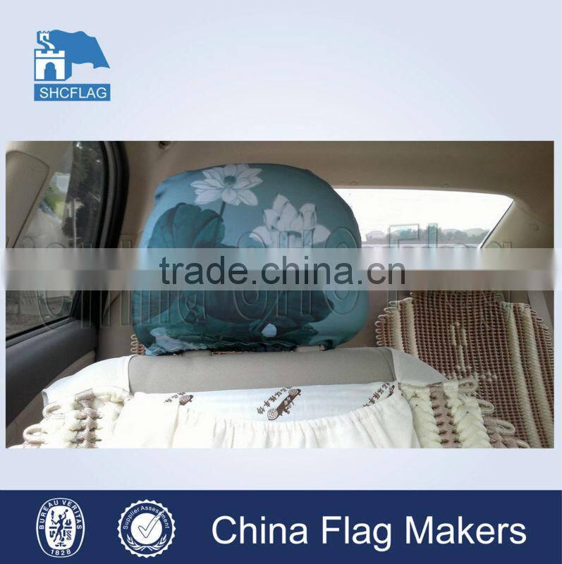 one-stop solution advertising disposable bus headrest cover, car seat headrest cover