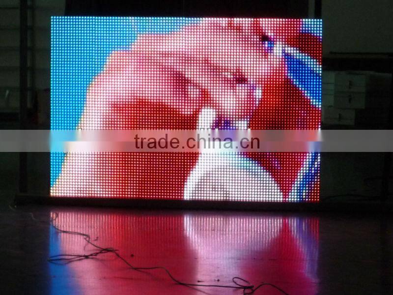 alibaba cn Shenzhen Ryham LEDMAN P12.5 mesh/curtain LED display screen for indoor use