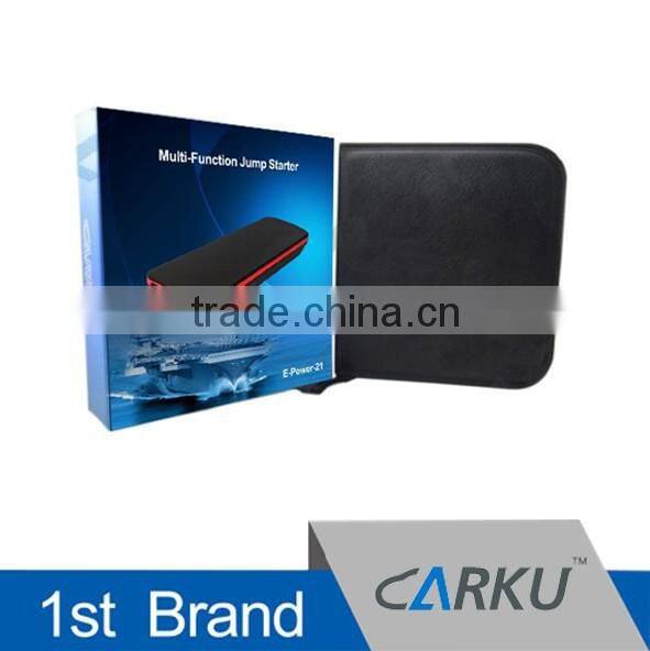CARKU 2014 NEW DESIGN mini multifunction jump starter carku Epower-12 for 12v car jump starter battery booster pack 15000mah