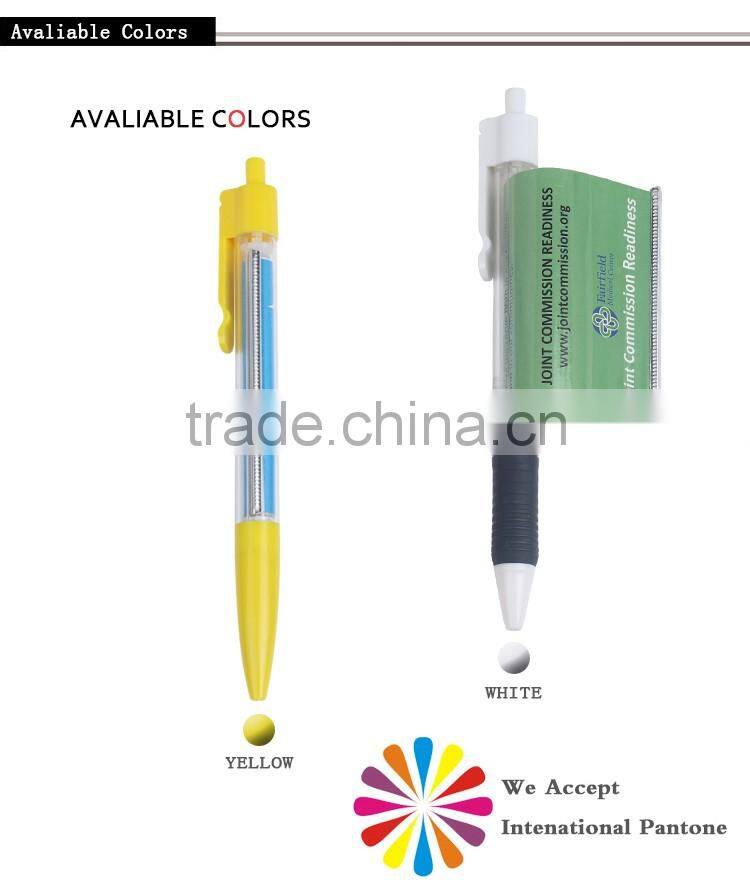 Advertising gifts pull out banner pen cheap banner pen