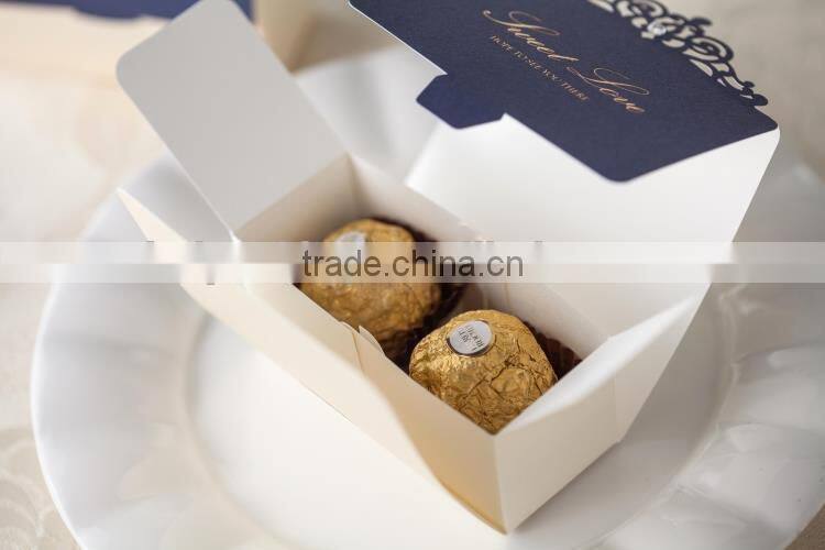 the western style high quality beautiful papercard candy box