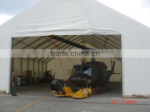 Shelter Tent used for aircraft shade