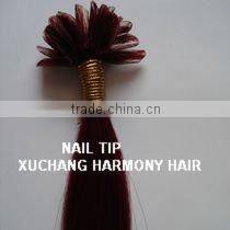 BEST popular blonde nail tip curly hair extensions