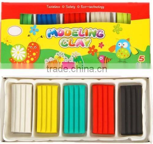Non toxic colors plastine modeling clay