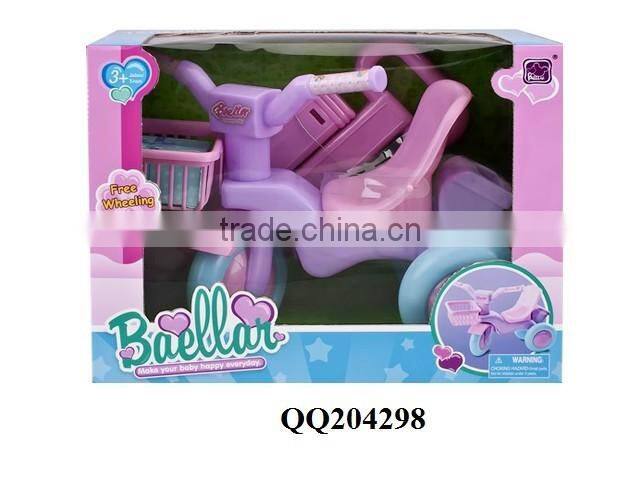 Nice 13 inch baby doll for kids with walking trainer toy doll baby doll