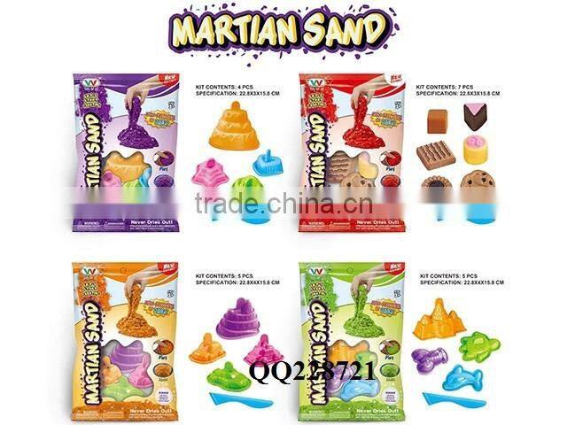 11PCS Kids DIY magic sand mold for gift, magic toy sand mold