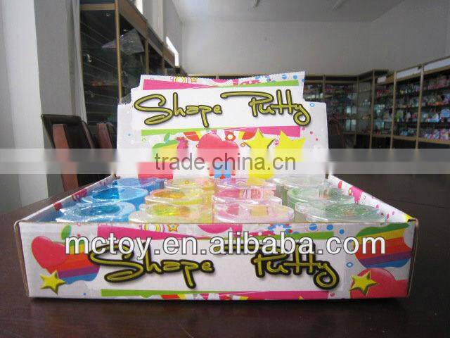 Factory price Apple shape crystal Putty slime crystal gift crystal slime toys