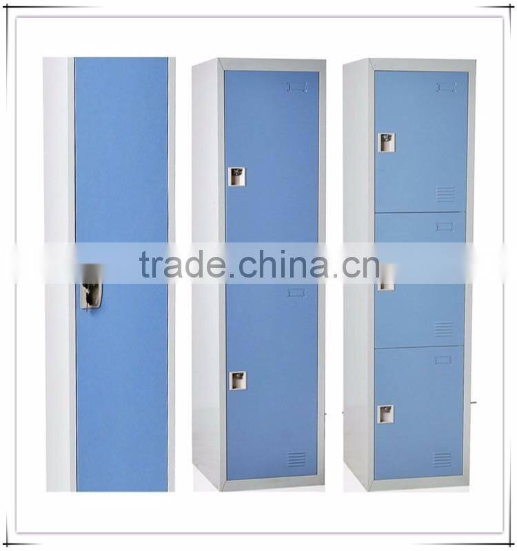 4 door steel wardrobe clother locker