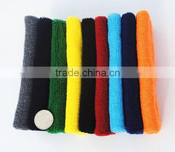 quick-drying sweat absorbing polyester cotton wristbands wholesale
