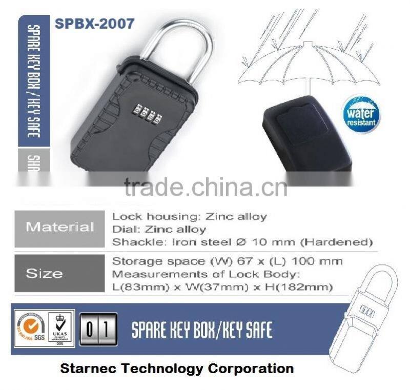 Surf Lock Key Stash Padlock Combination real estate agent