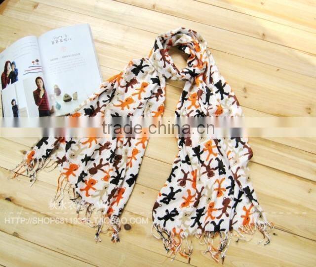 Fashion printing pashmina scarf 11