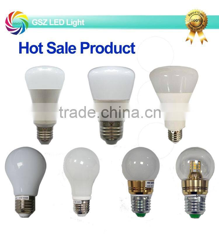 9W high power led bulb light with CE ROHS