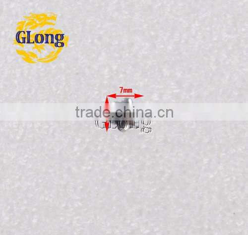 7mm Hot Fix Iron-on Nailhead Plum Blossom Aluminum DIY For Nail Art Bag Shoes Case Garment #GT098-7P(Mix-s)