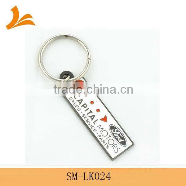 SM-LK027 gold plating metal key ring