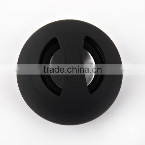 2016 hot sell phone accessories super big portable hamburger speaker for all 3.5mm plug device,big sound,cute shape