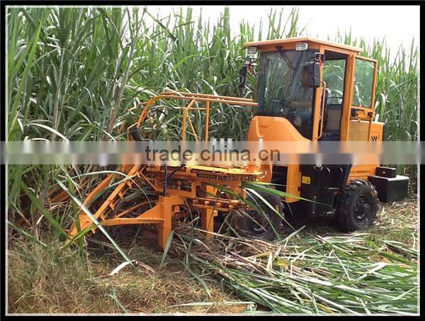 Small harvesting machine labor saving sugarcane harvester SH15 for whole stalk harvest