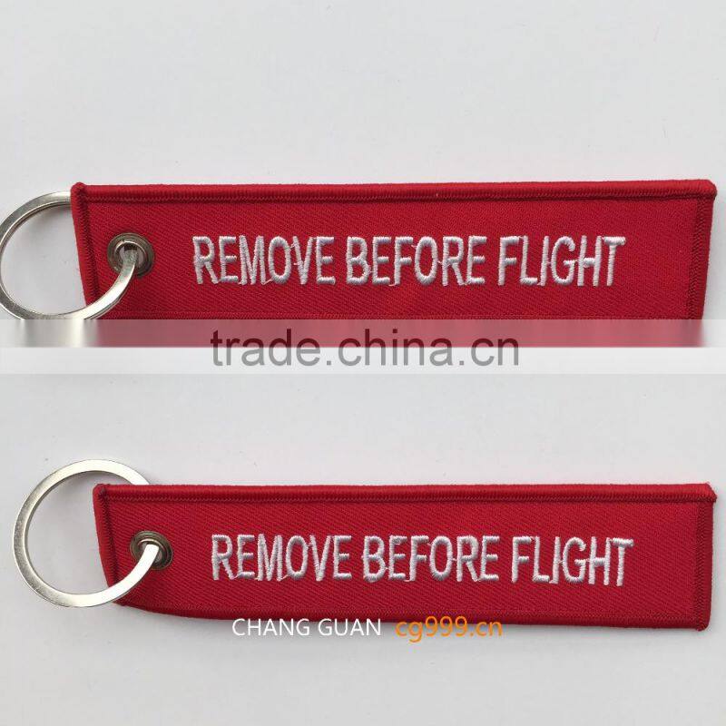 The embroidery key ring