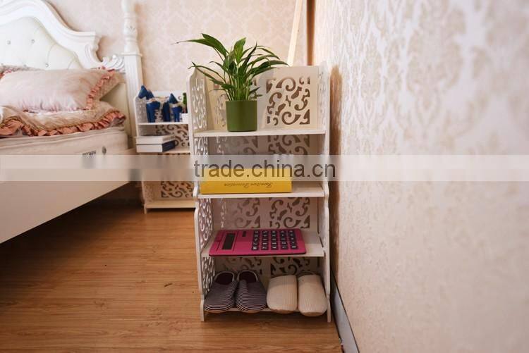 African bedroom furniture pastoral style women shoe rack