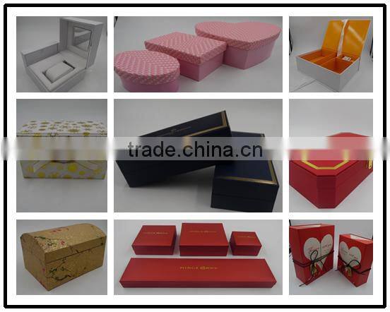 custom new-style leatherette watch gift paper box