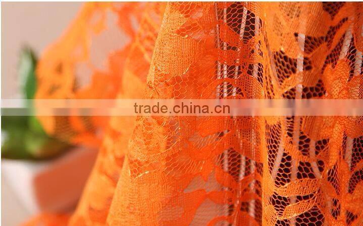 wholesale polyester lace fabric wedding dress material