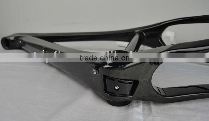 2014 new design and hot selling full carbon fiber bicycle frames for mountain bikes, specialized frames sale at factory price