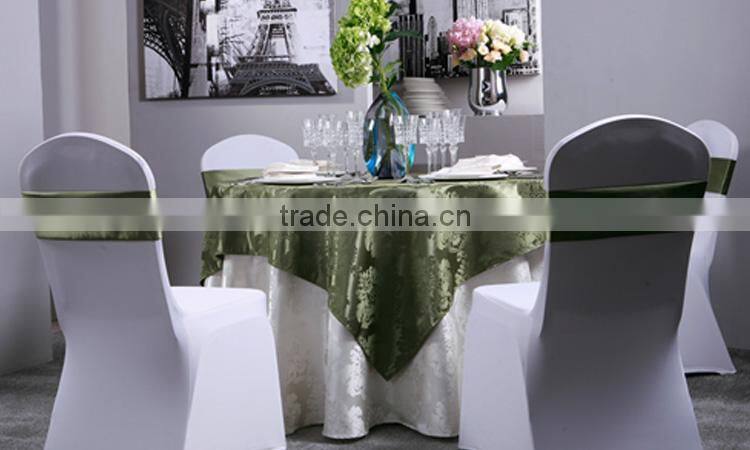 Spandex Chair Covers, Wedding Banquet Party Chair Covers,Ruffled Chair Covers