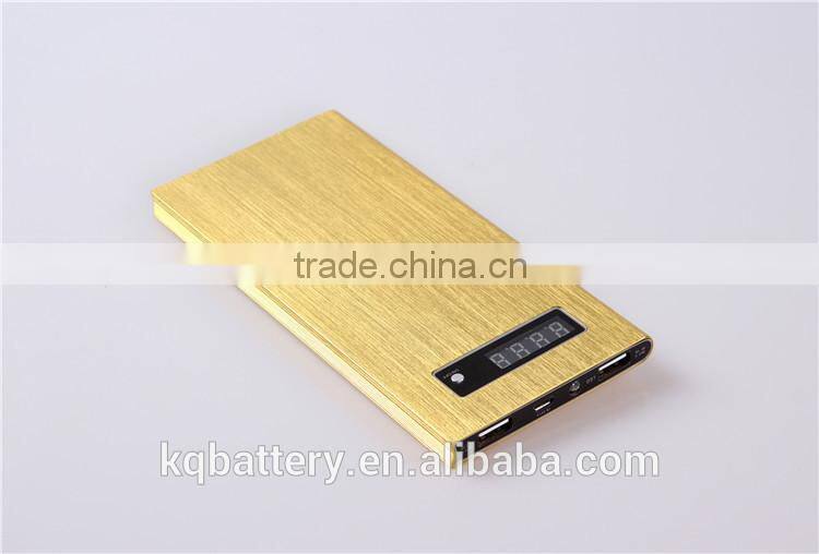 Luxury Gold Universal Laptop Power Bank 8000mAh