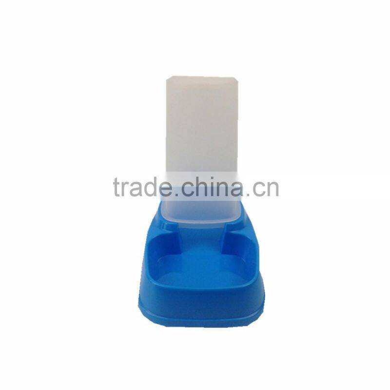 PET products PET bowl Pedestal plastic dog automatic pet feeder