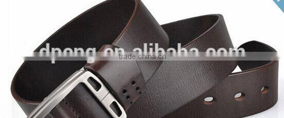 2014 fashion smart casual pu leather with copper lock strong leather belts