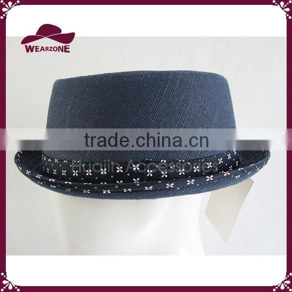 Men's Cotton Roll Up Trilby Fedora