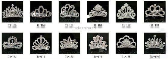 crystal peacock hair combs