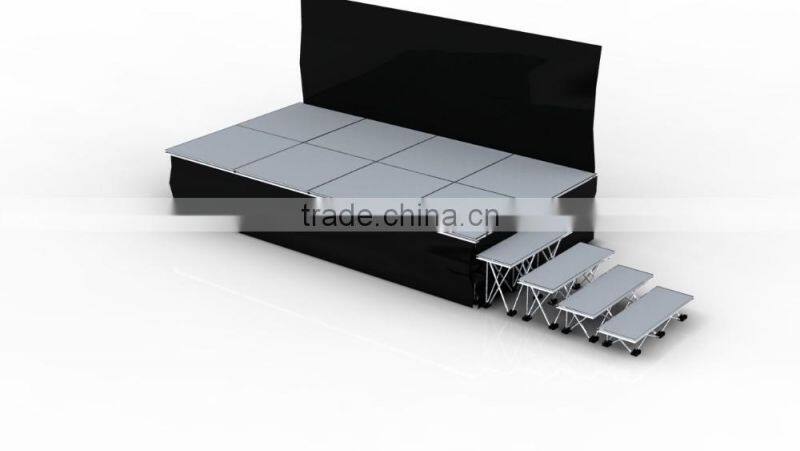 build portable stage making portable stage