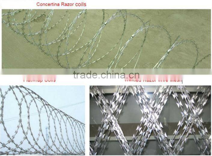 Razor Blade Barbed Wire