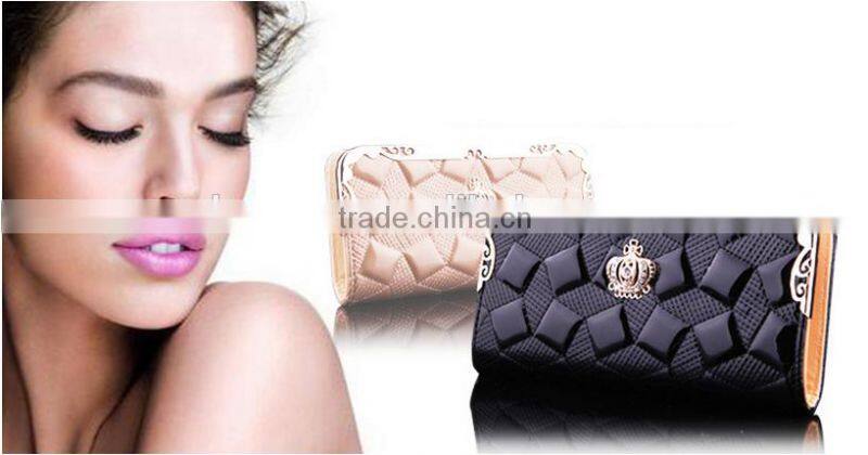 Women luxury wallet 3D fancy girls purse lady wallet money bag