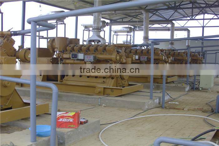Best price 20-500KW biomass gas generator with ISO Certificate