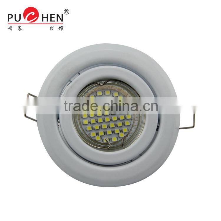 Home cheap price Zinc alloy High Quality patch Ceiling halogen LED can hold different light sources lighting 3w 220v Model XS106
